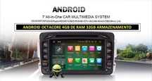 Android 8.1 Autoradio CD GPS Mercedes BENZ C200 W203 CLK W209 Viano Vi