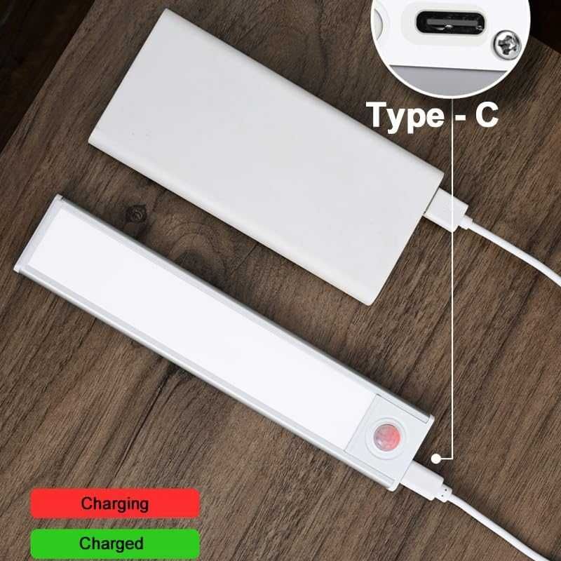 Listwa LED Oświetlenie szafy USB Czujnik ruchu 3.000-6.000K 20cm