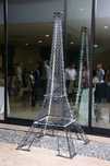Torre Eiffel metálica com leds