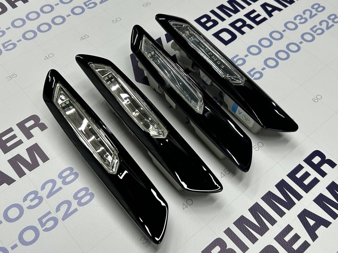 Накладка заглушка декоративна крила  BMW F10 F11 10-13 Black