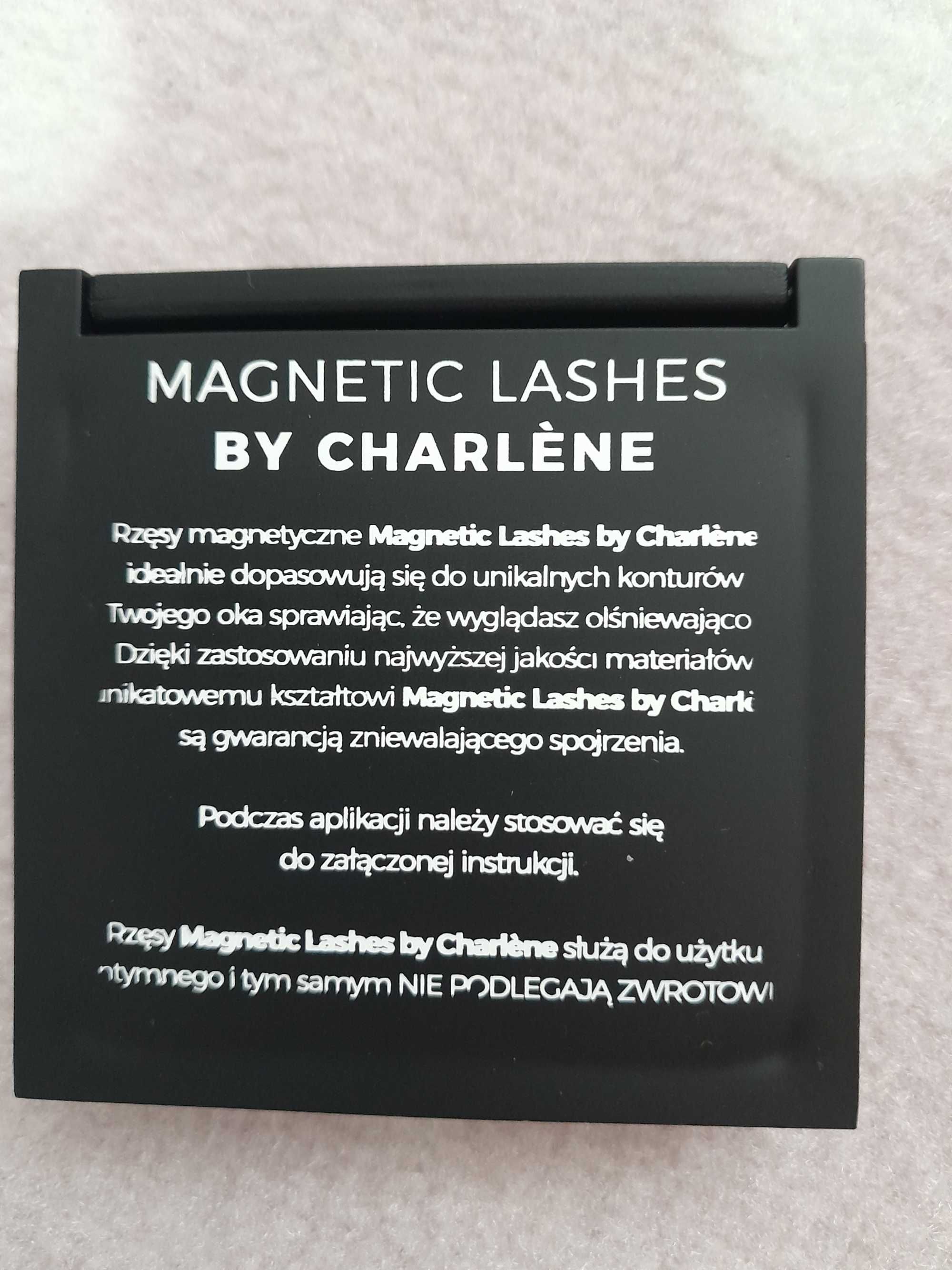Rzęsy magnetyczne Charlene maya gratis pęseta magnetyczna