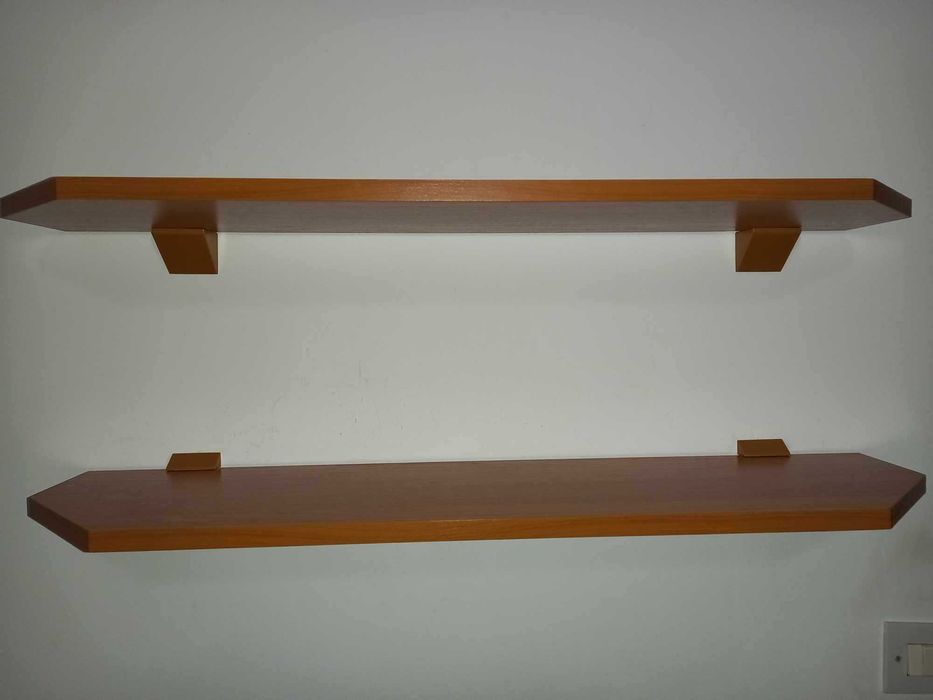 Półki ścienne wiszące 2 sztuki