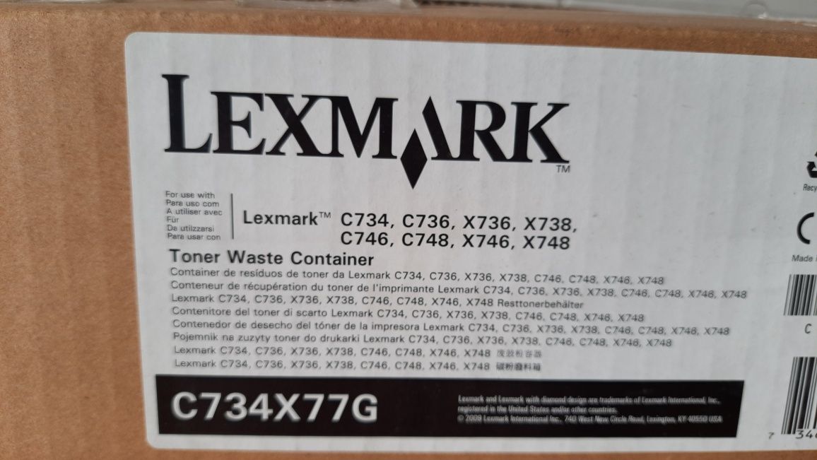 Toner Lexmark C734X77G
