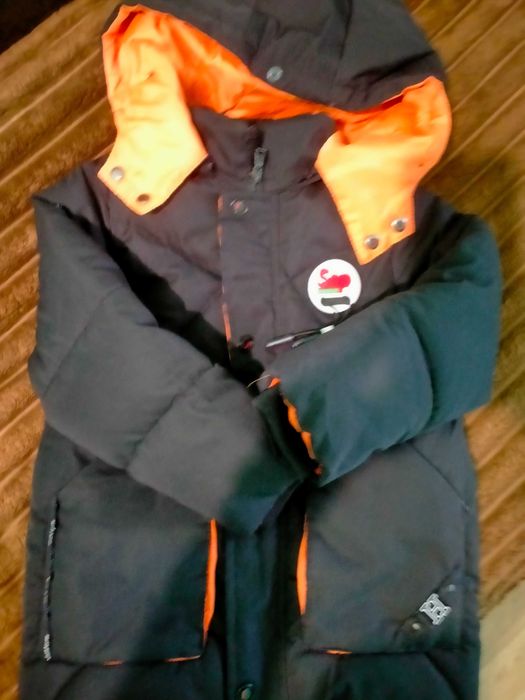 Курточка зимова для хлопчика, розмір116-122