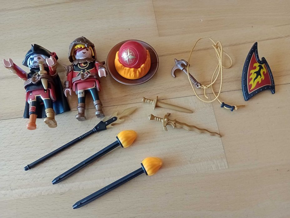 Playmobil Nolvelmore 70641 statek ognia wojowników Burnham