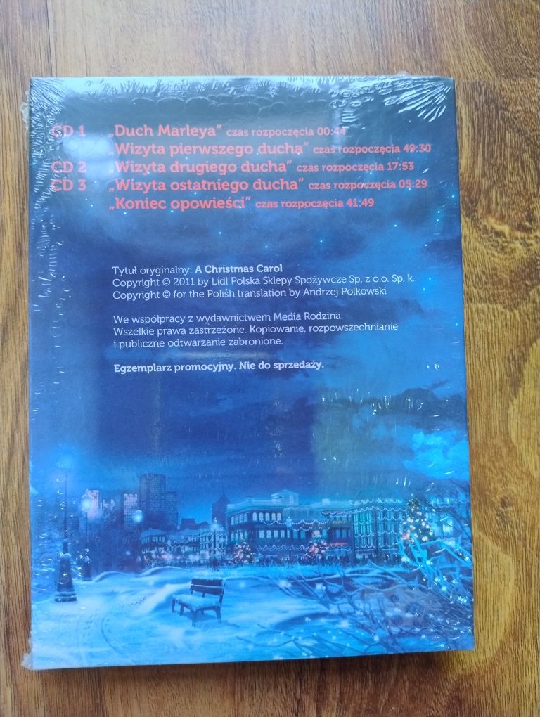 Opowieść wigilijna, nowa zafoliowana