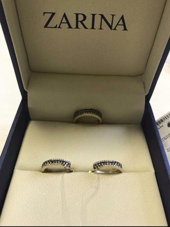 Бриллиантовое кольцо/серьги от ЮД “Zarina”