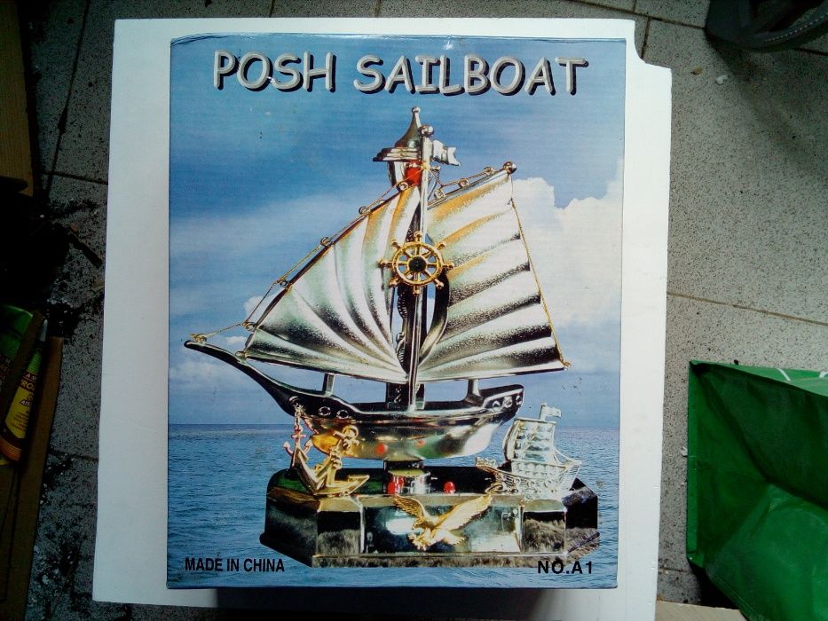 Barco Decorativo novo nunca usado