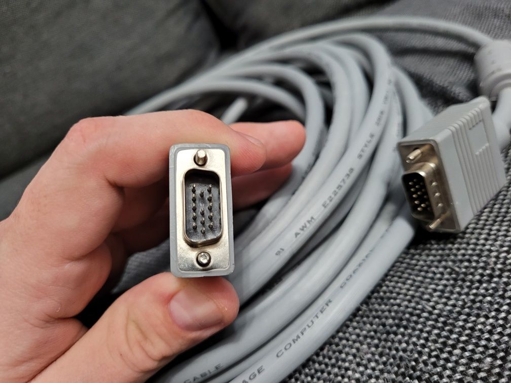 TANIO!! Kabel VGA 10 metrów