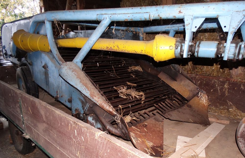 Kopaczka do ziemniaków dwurzędowa, elewatorowa