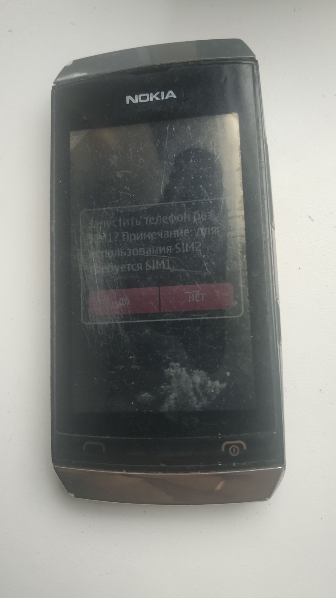 Nokia Asha 305 dual sim несправний