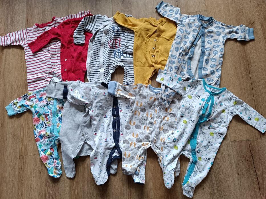 Zestaw pajacyków rozmiar 56