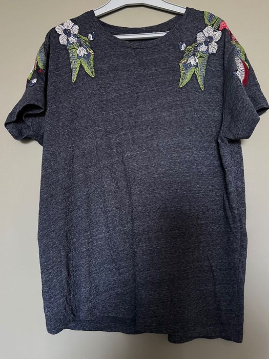 Bluzka z haftem Zara