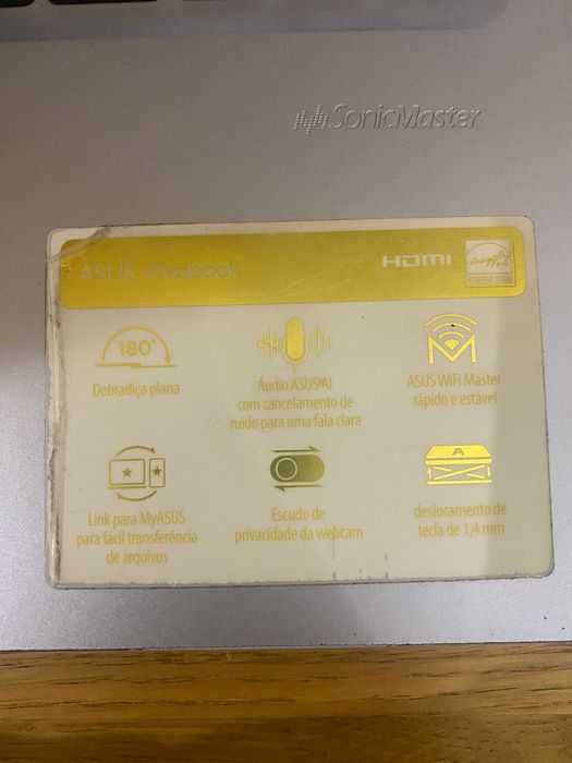 Asus vivobook, Intel Core i7-1255U, 16GB, 512GB SSD, Tela 15,6", W11