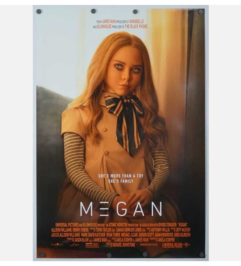 M3GAN Original Movie Poster / Acrylic Stand Key Chain