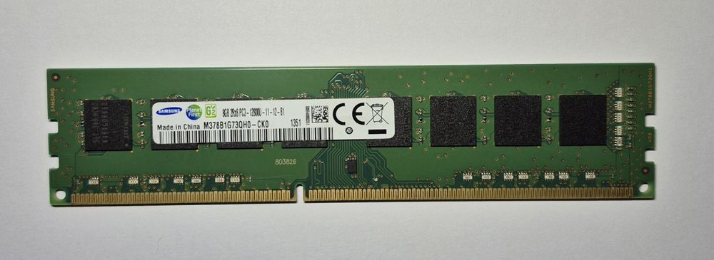 8GB Samsung DDR3 1600mhz
