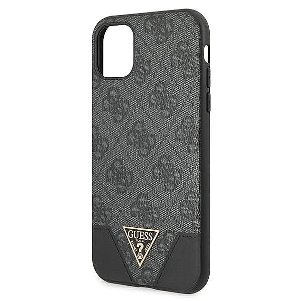 Etui Guess 4G Triangle Collection na iPhone 11/6,1" / Xr - szare