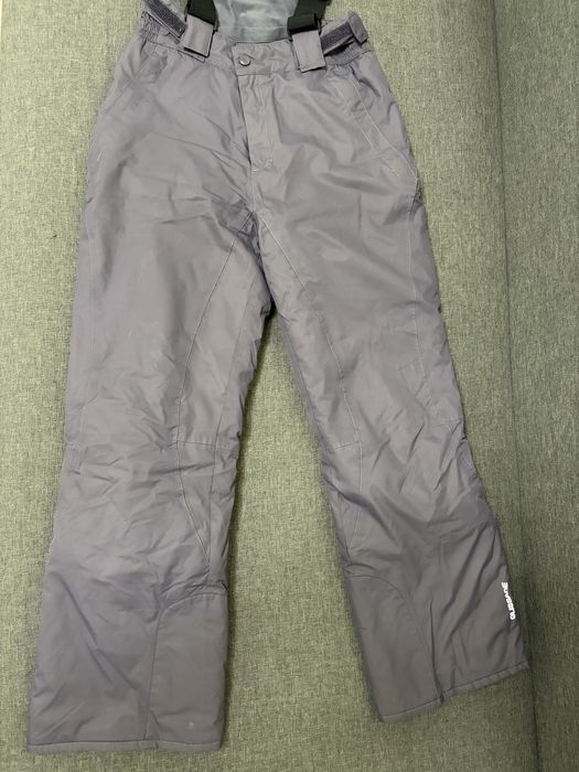 дитячі лижні штани Glissade сірого кольору 152