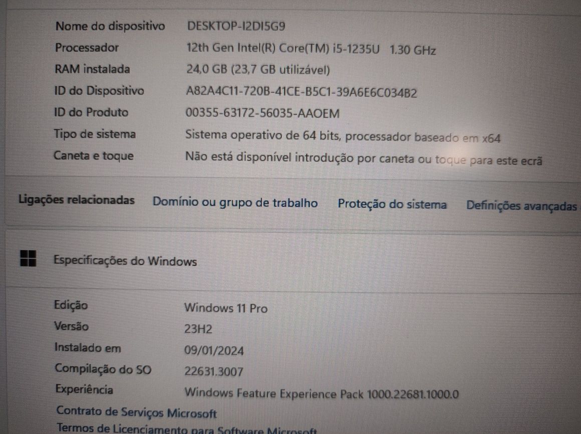 Lenovo ThinkPad T16 i5-1235u/24gb/512gb/16"/Garantia