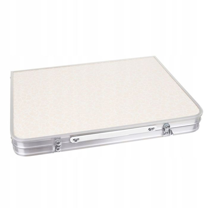 STOLIK TURYSTYCZNY 60X40CM Składany Biwakowy Przenośny Aluminiowy