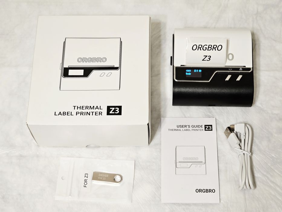 Термопринтер етикеток ORGBRO Z3