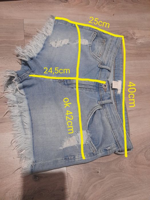 Szorty H&M rozmiar 38. Stan bardzo dobry