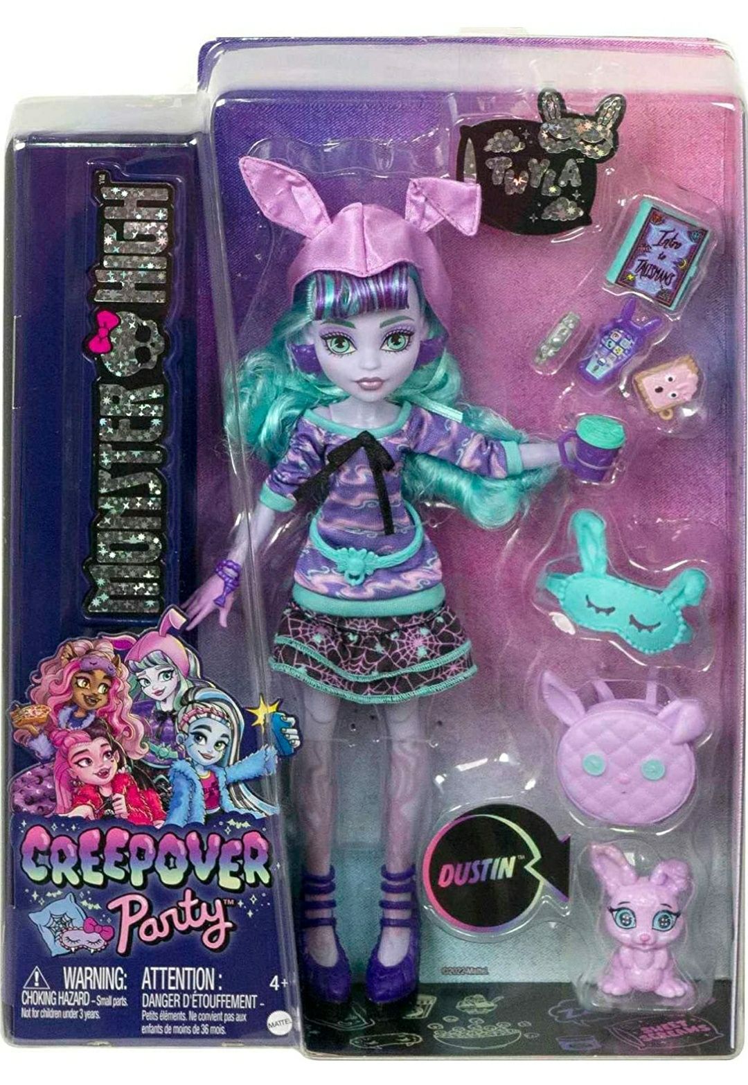 Ігровий набір Monster High Creepover Party Піжамна вечірка, оригінал