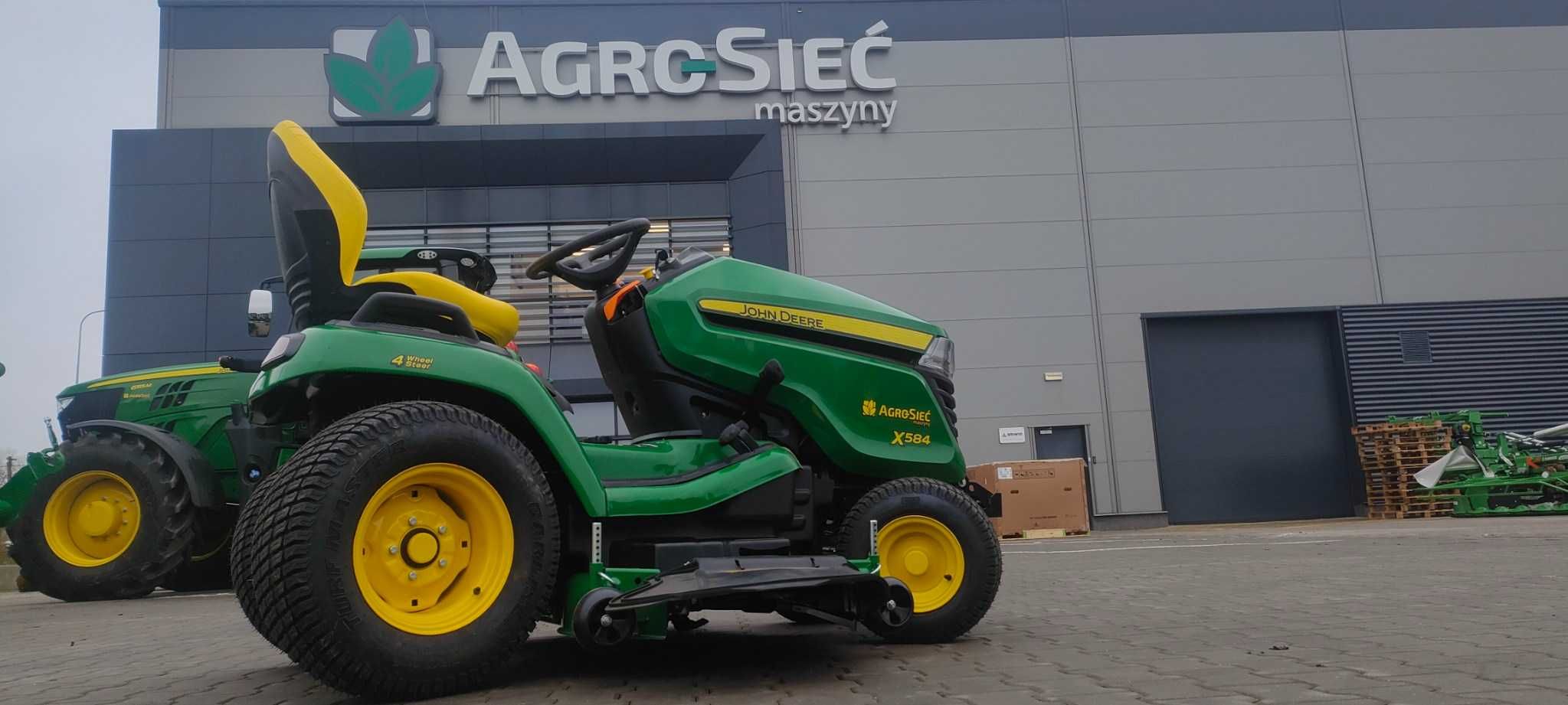 Nowa kosiarka samojezdna John Deere x584 raty 10x0%