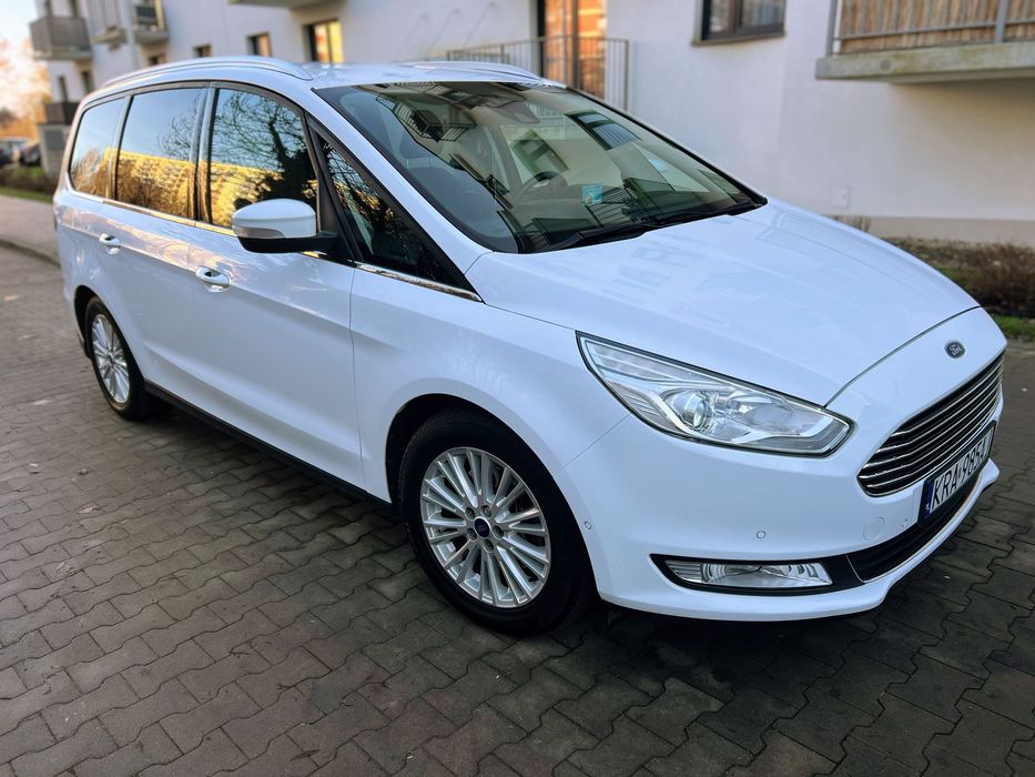 Ford Galaxy 2.0 TDCi Titanium • Automat • 2015 • 7 miejsc • nowy rozrząd