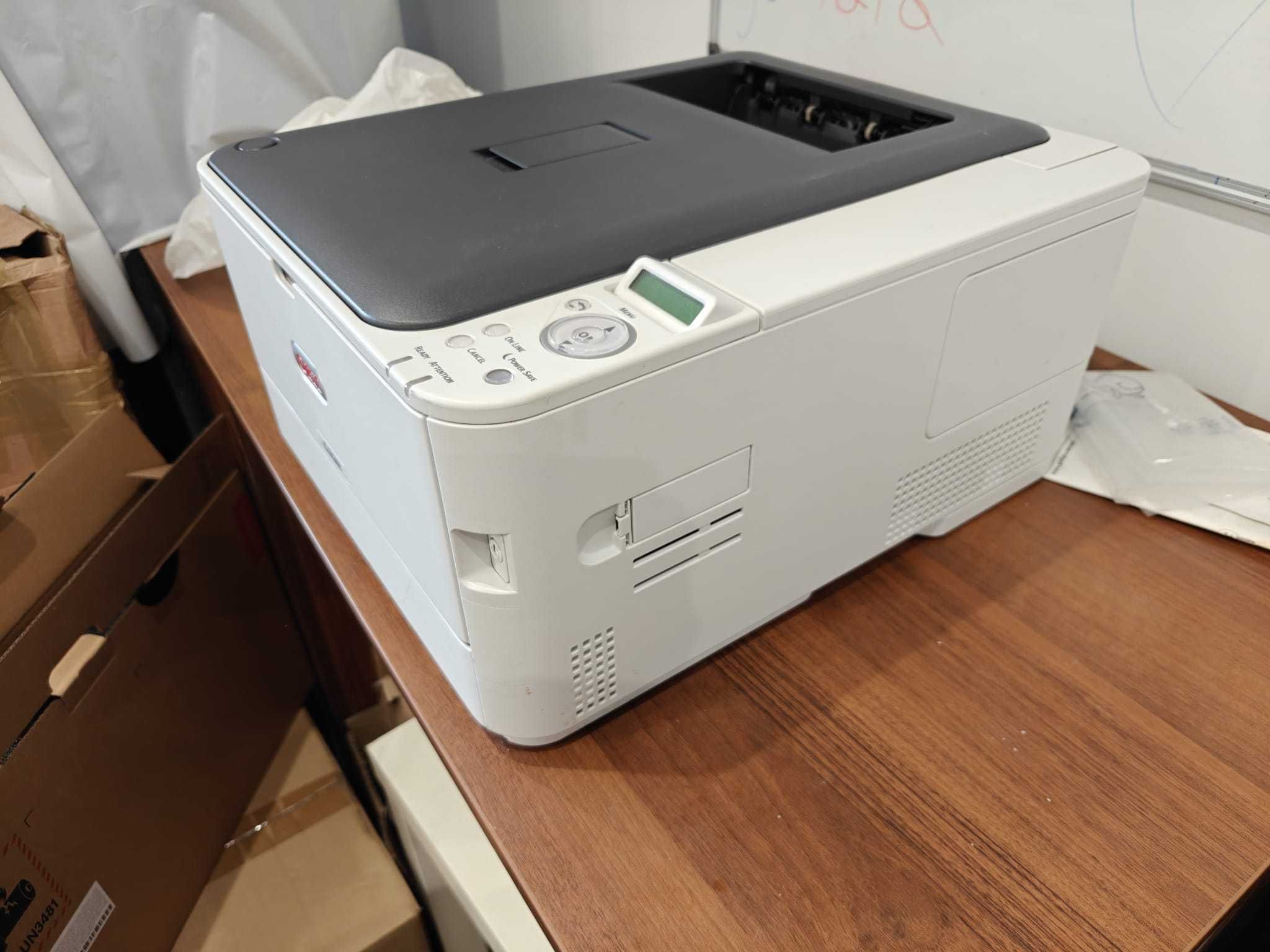 Jak nowa Drukarka laserowa OKI C332, wi-fi, drukowanie z aplikacji