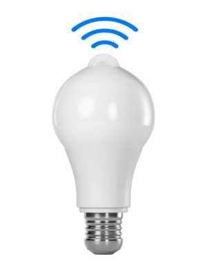 Żarówka 12W z czujnikiem ruchu sensor PIR LED, 850 lumenów NOWA