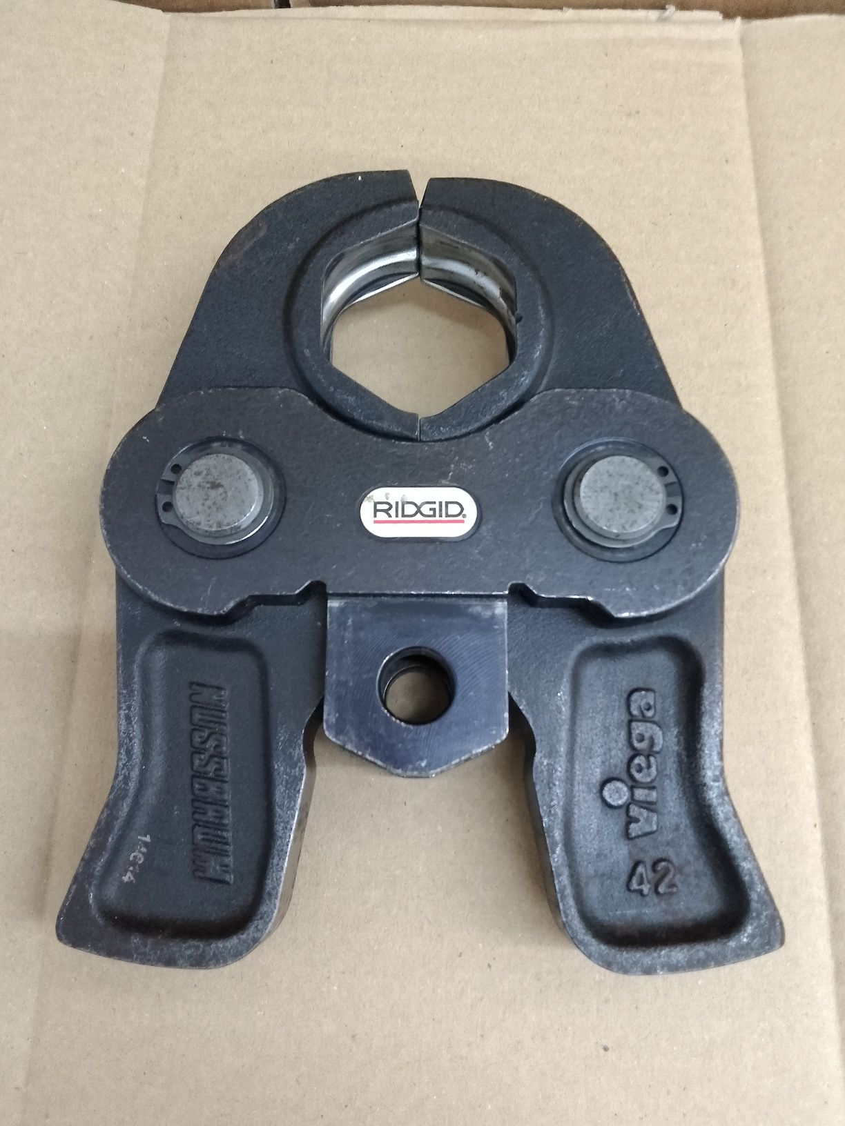 Ridgid Viega Nussbaum V42 Zacisk Szczęka Cęgi Kontur Kamień