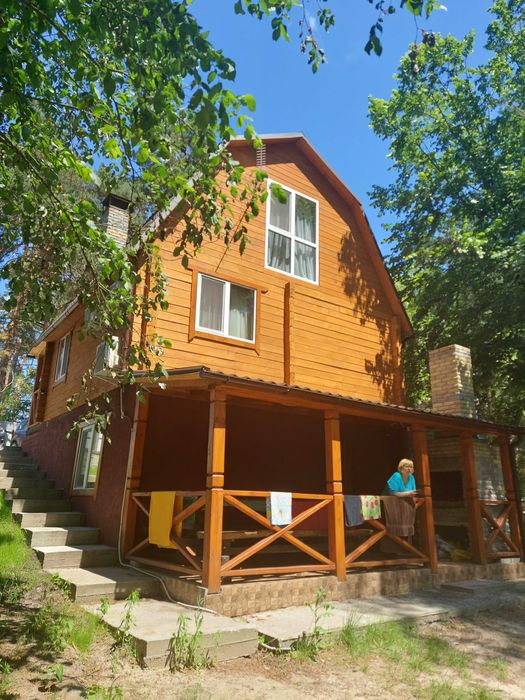 Супер відпочинок!!! Здаю новий зруб  в лісі на річці Десна в Піірнове