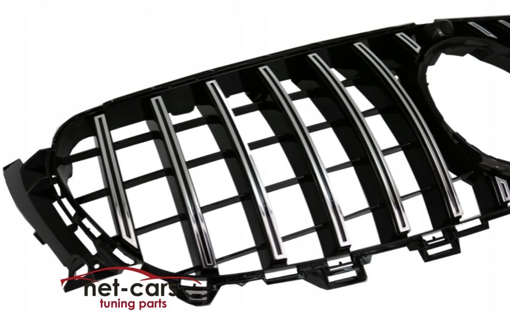 Grill MERCEDES W213 S213 C238 GT-R PANAMERICANA AMG Czarny chrom
