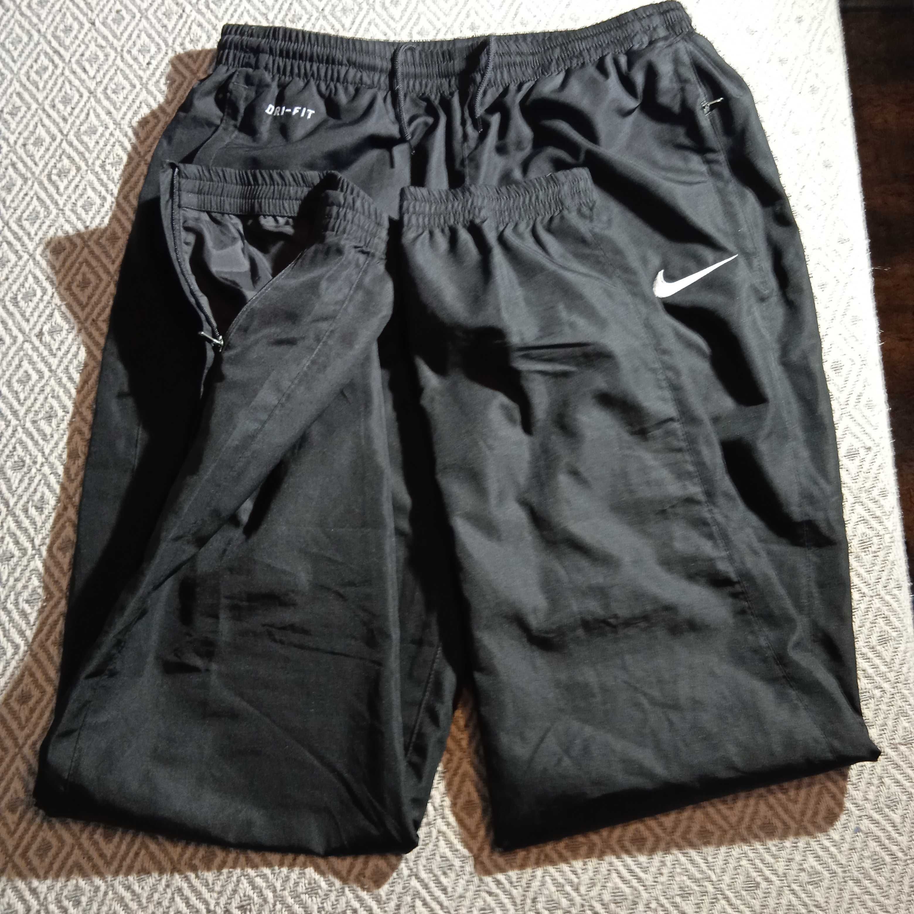 Nike Dri-Fit Nowe czarne spodnie dresowe Rozmiar M