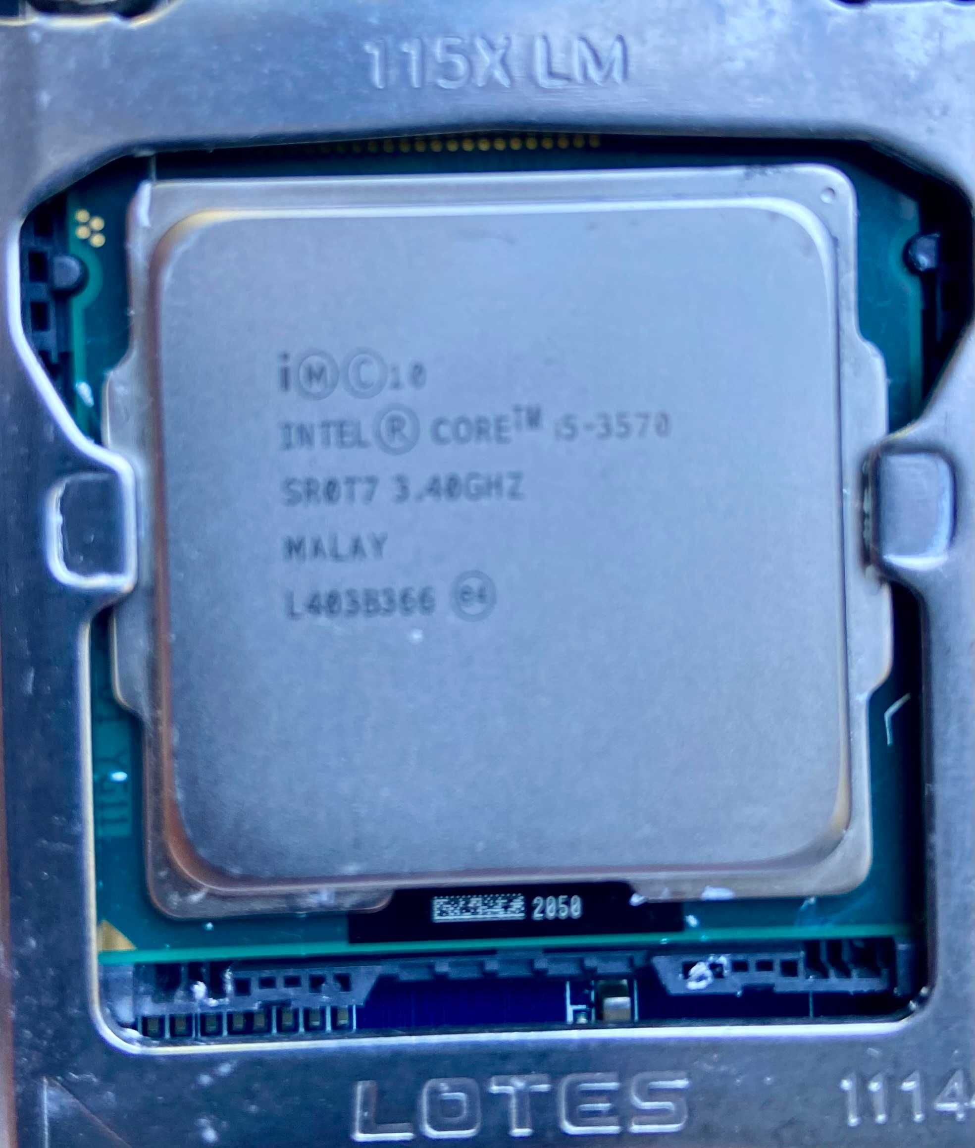 Zestaw Płyta Gigabyte GA-H61M-S2V-B3+ Procesor Core i5-3570+ 16 GB RAM