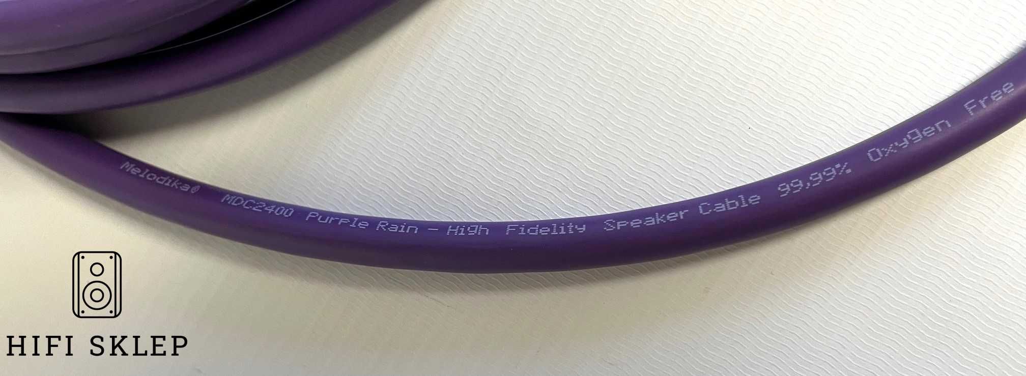 Melodika Purple Rain- głośnikowy MDSC4025 - 2x2,5m/4mm2/po zwrocie !!!