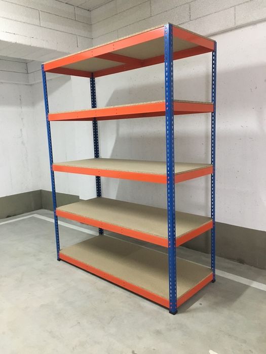 Regał przemysłowy magazynowy sklepowy garażowy BARDZO MOCNY stabilny