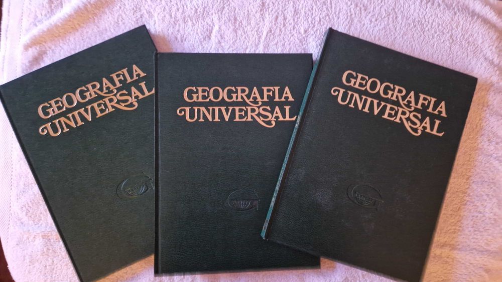 3 Livros coleção Geografia Universal
