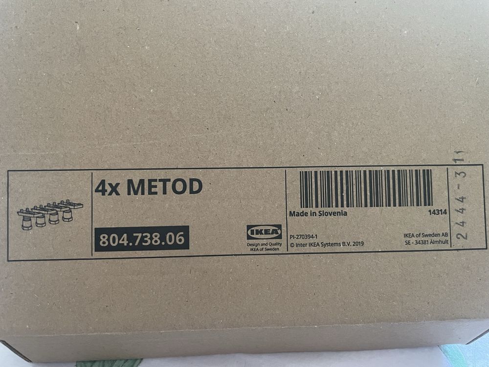 Nogi do szafek kuchennych METOD