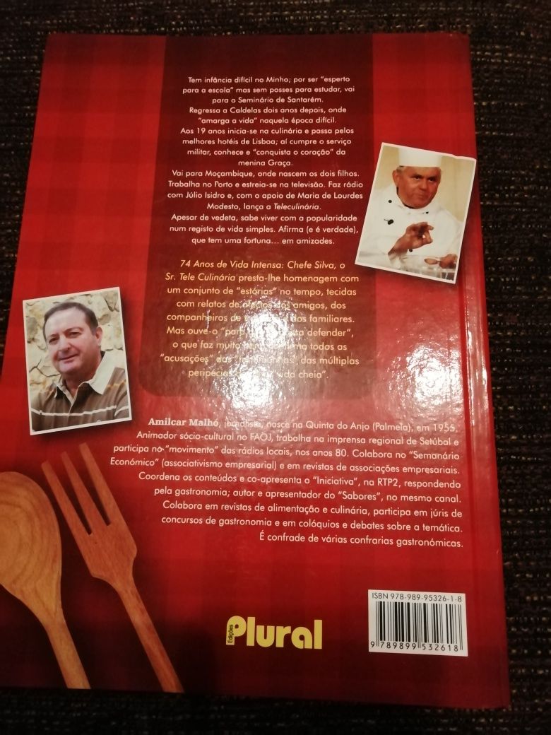 Livro " Chefe Silva o Sr. Tele Culinária"