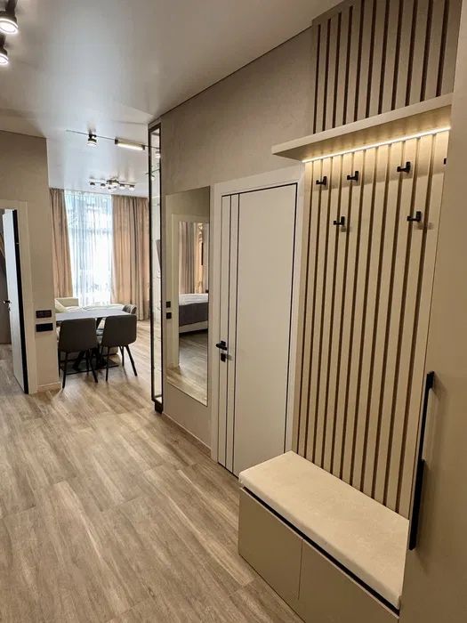 Аренда Евродвушка ЖК Атмосфера Аркадия Парк на крыше С летом!! Код1273