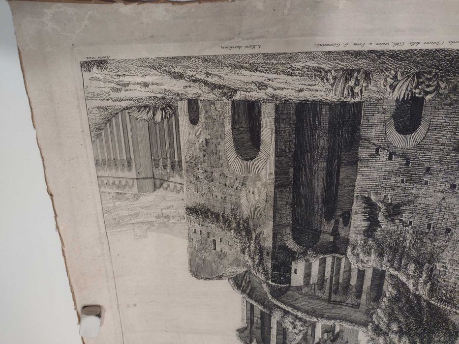 Rycina Akwaforta Luigi Rossini 1822