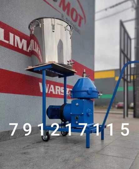 Wirówka separator PRODUCENT separatorów SOMATYKI do mleka