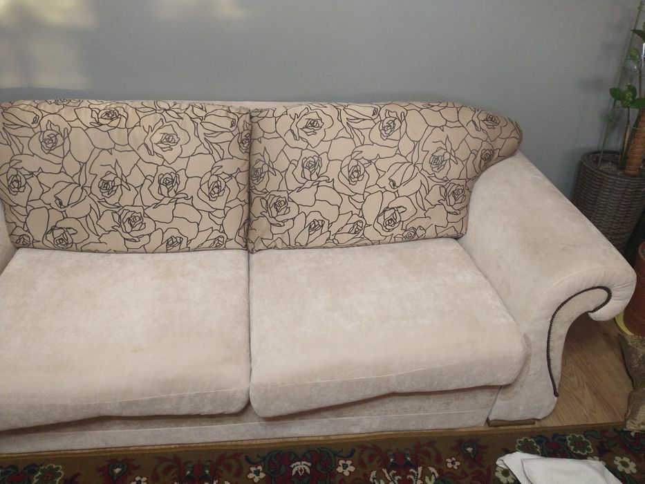 Sofa rozkładana z funkcją spania