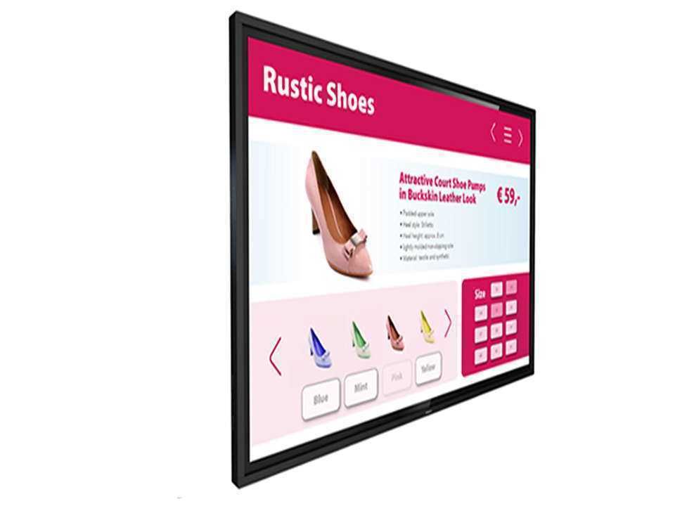 Monitor Multi Touch Screen Interativo Philips 55BDL3452T/00 55" IPS