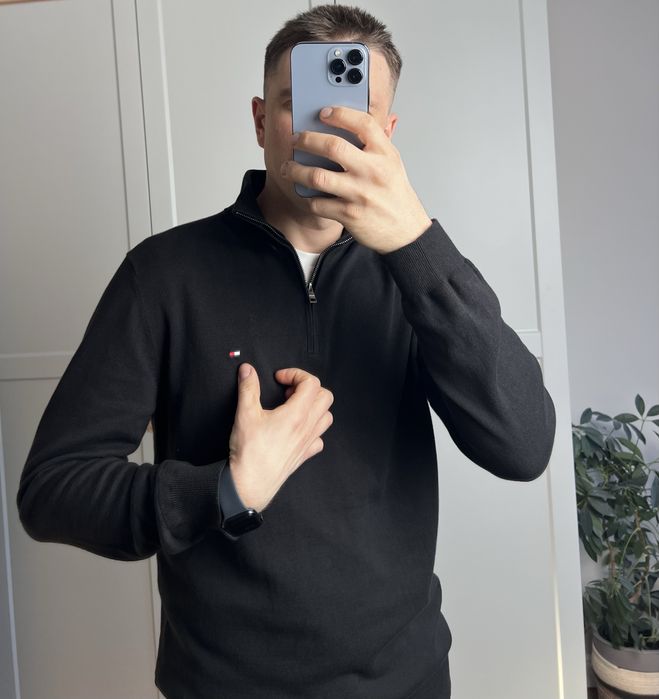 New Original ! Джемпер на замочку TOMMY HILFIGER !