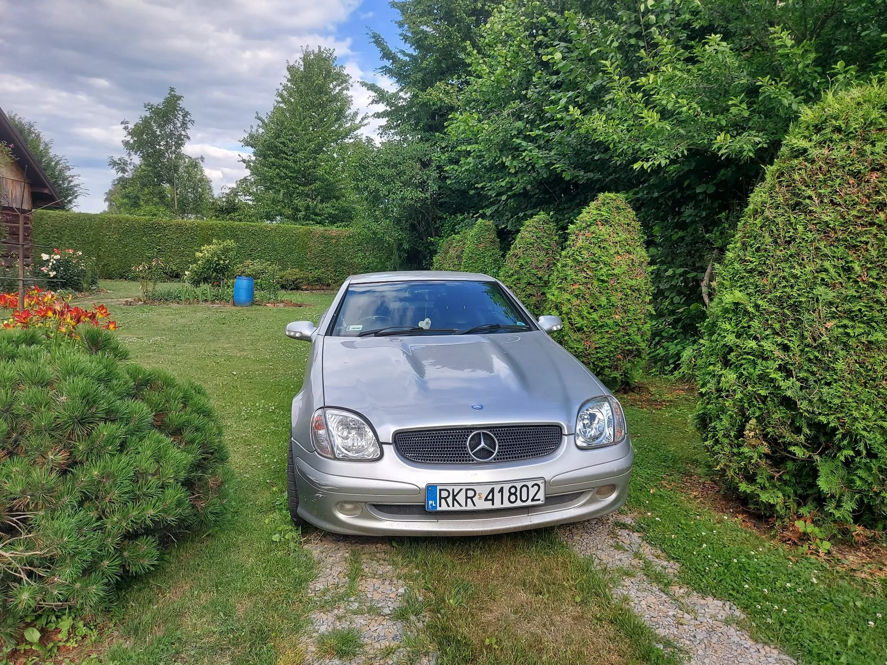 Mercedes-Benz SLK anglik, pierwszy właściciel