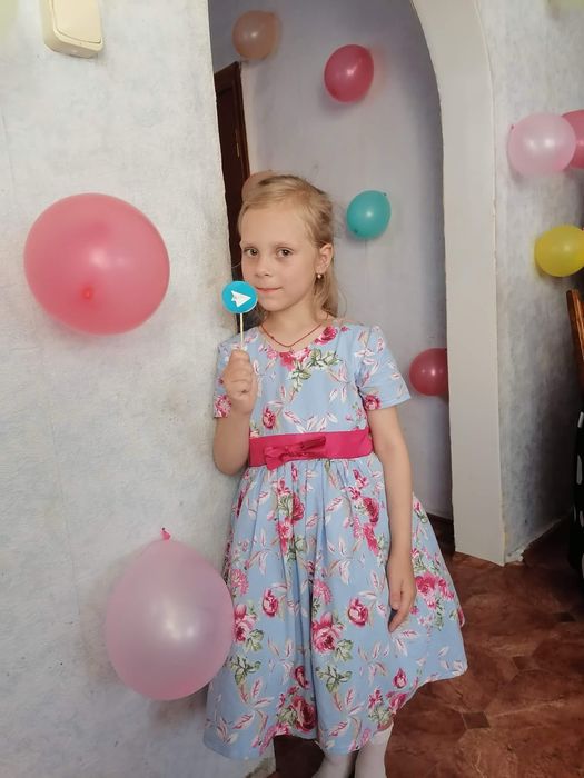 Святкова сукня, 5-6 років.