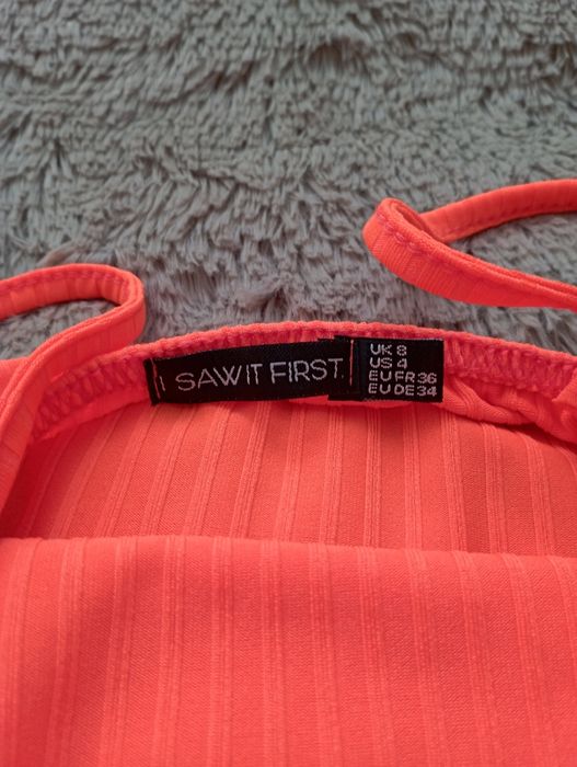 Плаття в рубчик міді 36p S